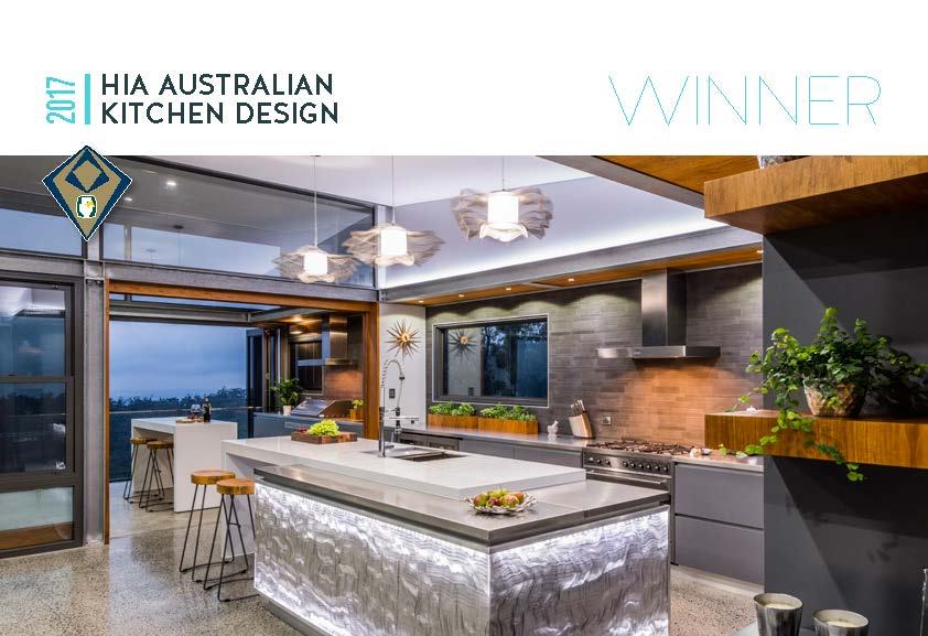 Sublime 2017 HIA Australian Kitchen Design of the Year Winner